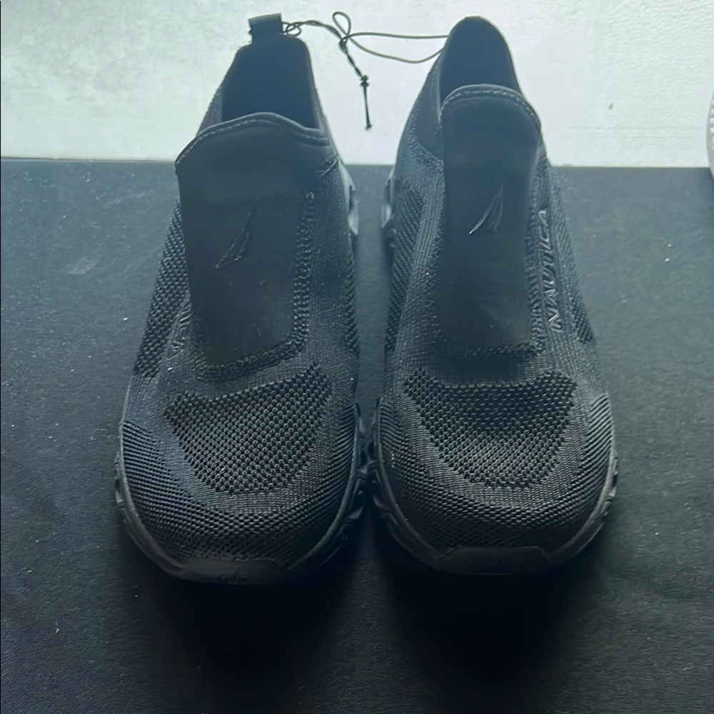 ❌SOLD❌Nautica Black Mesh Slip-On Shoes